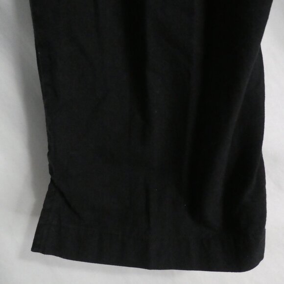 CATHY DANIELS | large | 100% Cotton | Black Bermuda - Long Shorts | Pockets - Picture 15 of 16